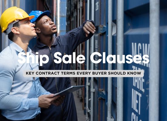 Understanding the Ship Sale Agreement: Key Clauses You Should Know